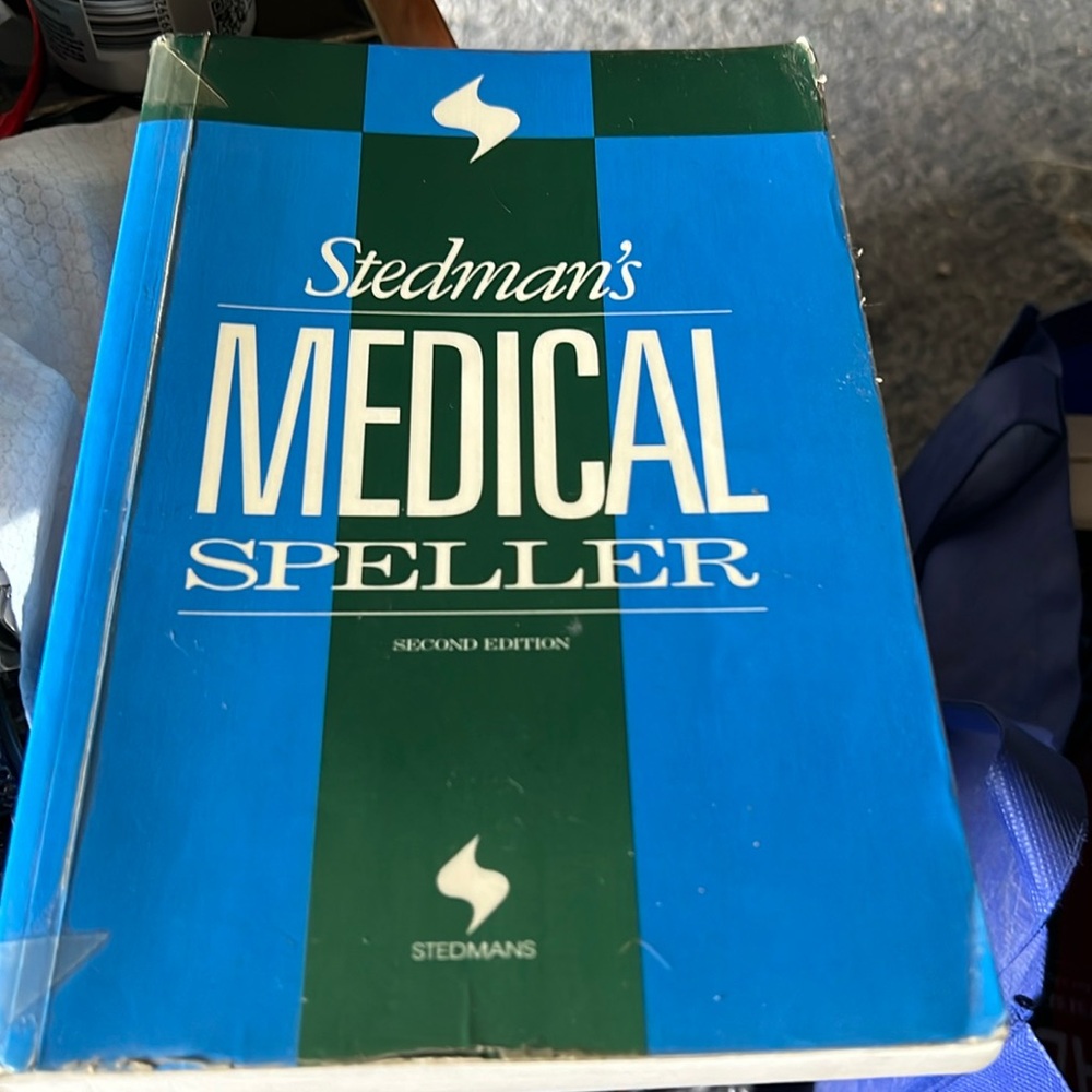 Stedman's Medical Speller Book 2nd Edition